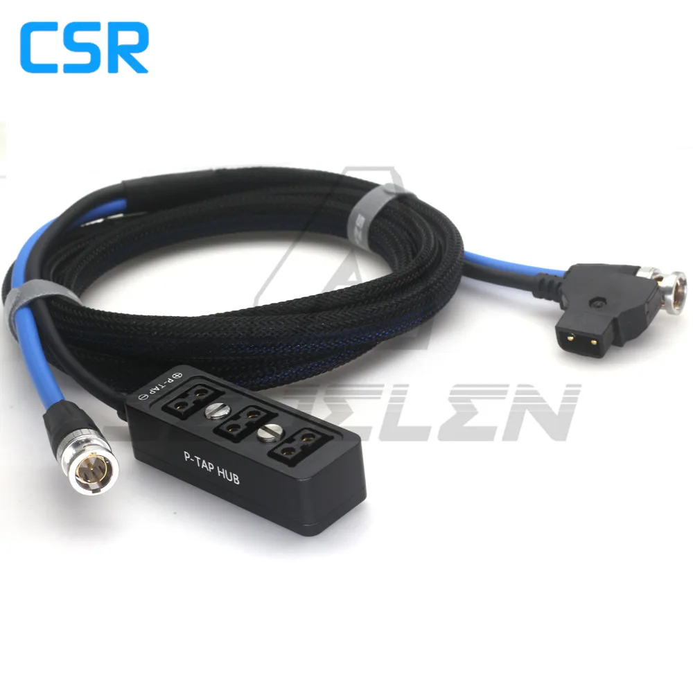 Arri Red Camera Sdi Canare Video Cable + Dtap Power Distributore A Tre Vie Il Cavo 2 In 1 Può Essere Utilizzato Per I Monitor