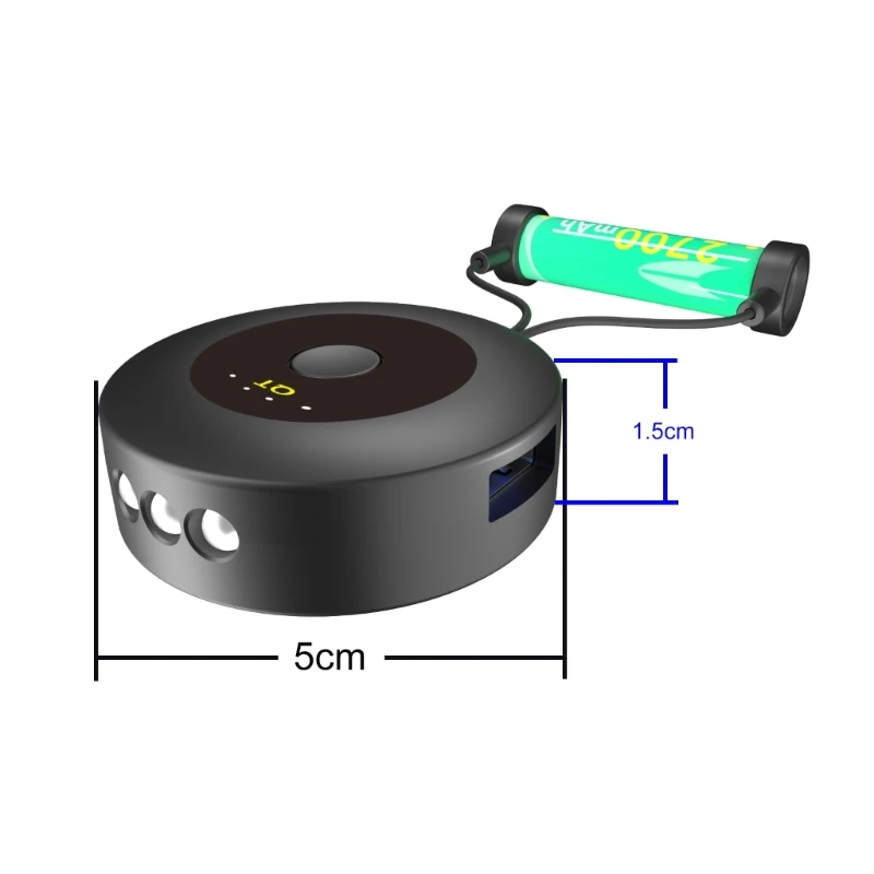 ޴ ٱ USB ͸ , 3.6V/3.7V 18650/20700/21700/26650/26700/26800 