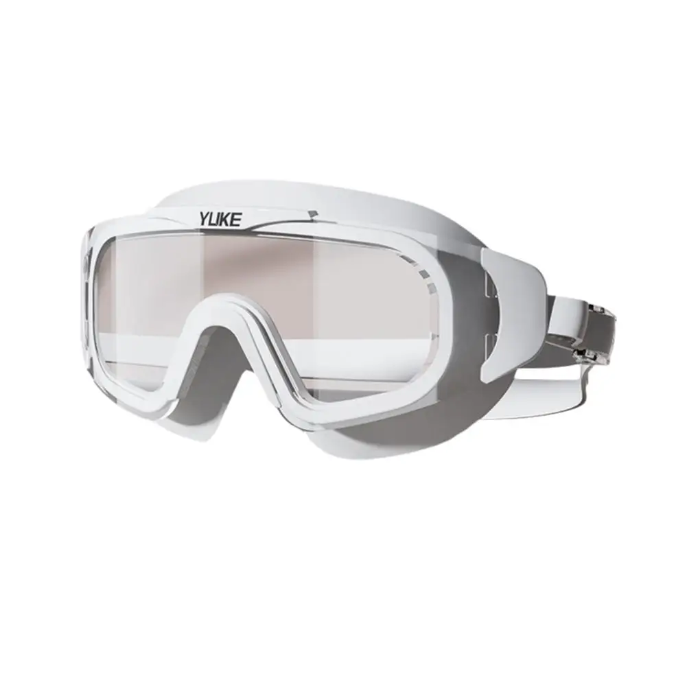Electroplating Gradient Design Swimming Goggles Waterproof Professional Diving Goggles Anti-fog High-definition And Large F R7W3 5