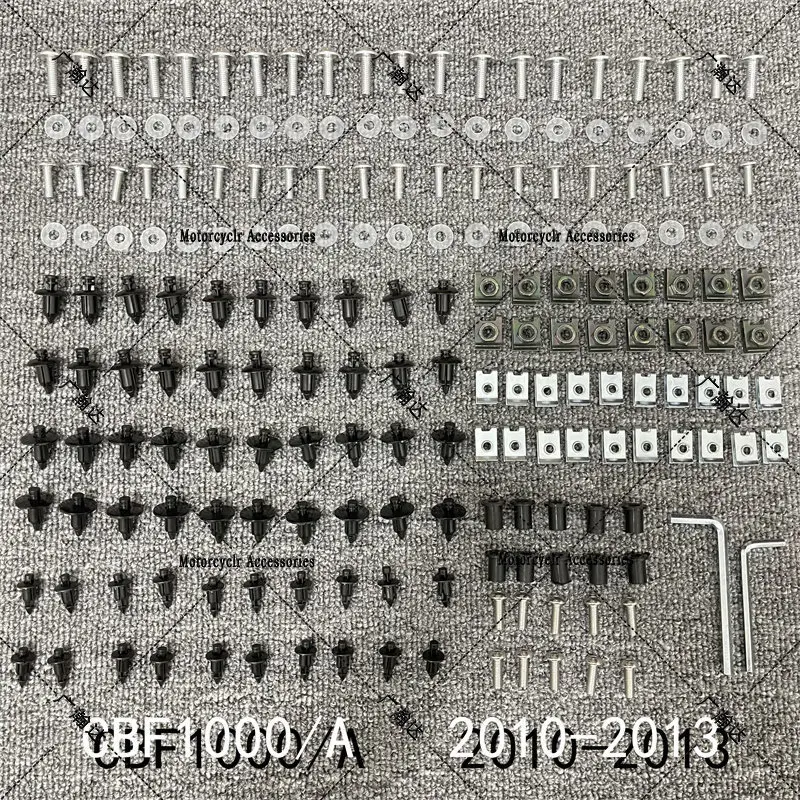 

Fairing Bodywork Kit Bolts Screws For Fit HONDA CBF1000/A 2010-2013