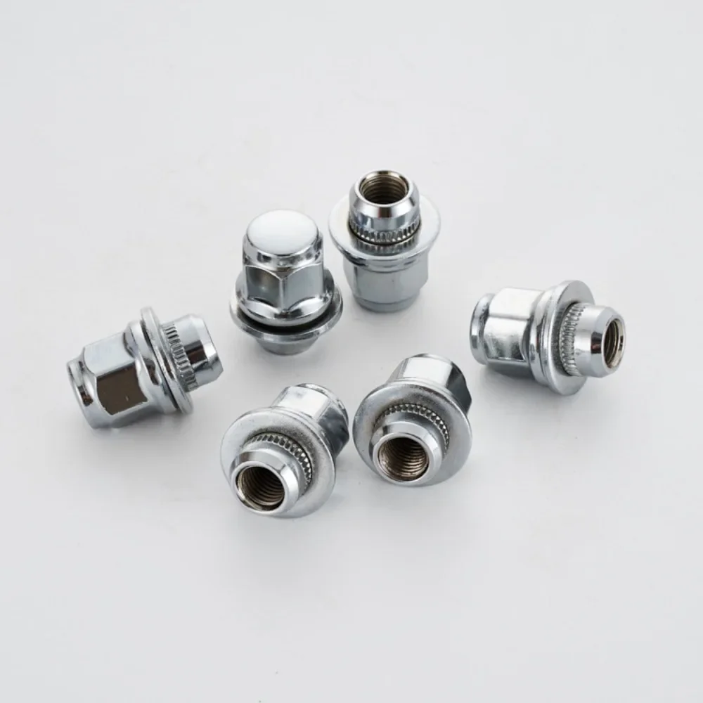 Mag Seat Lug Nut Wheel Hub Screw Suit for Infiniti Nissan Series M12x1.25 Hex 21mm Thickness 38mm 1pc