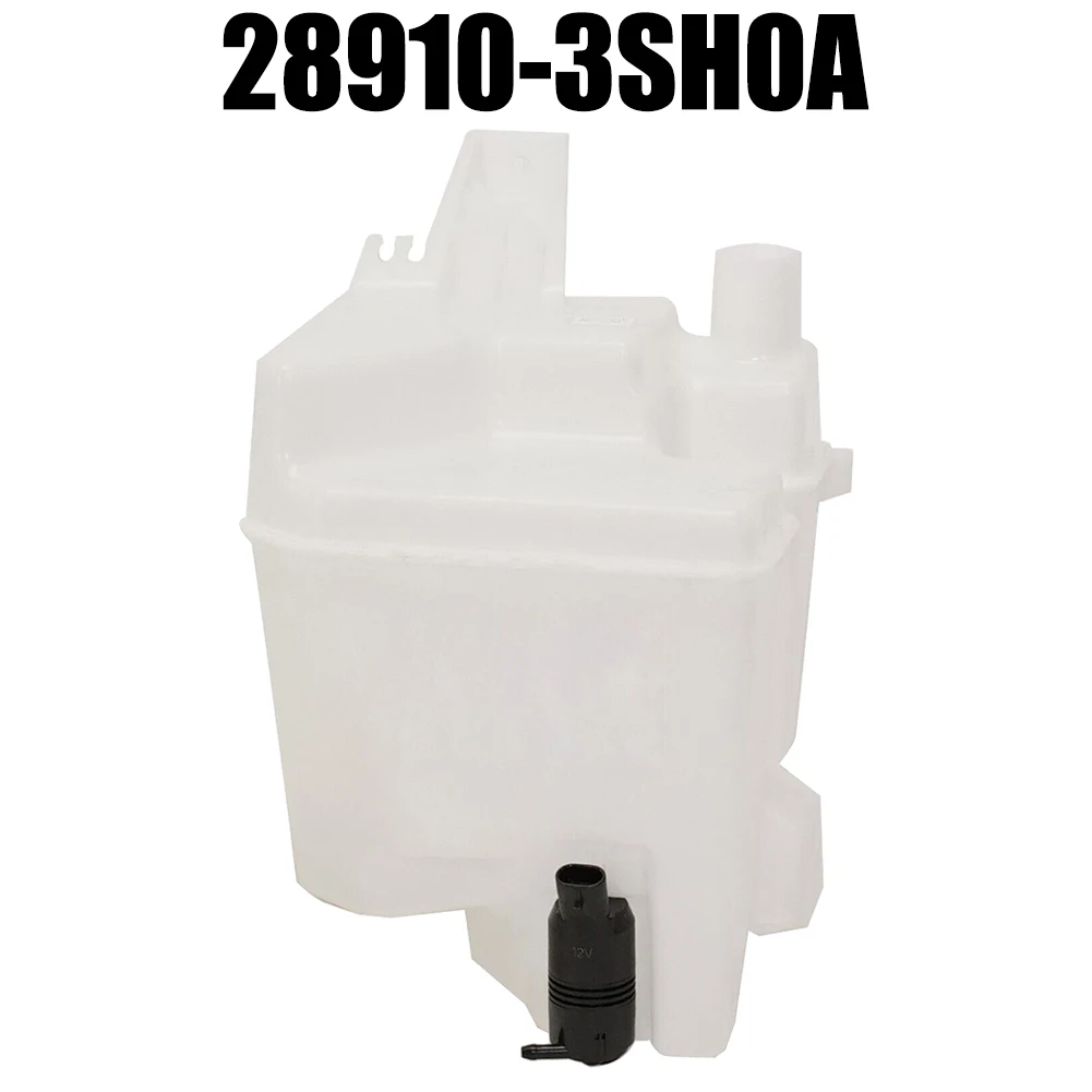 

Car Washer Reservoir Windshield Expansion Tank For Nissan For Sentra 2016-2019 28910-3SH0A ABS White Car Accessories