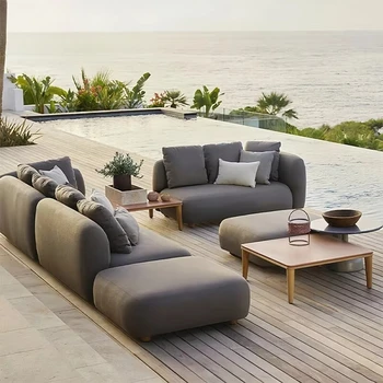 Modern Waterproof Outdoor Patio Sofa Set 1