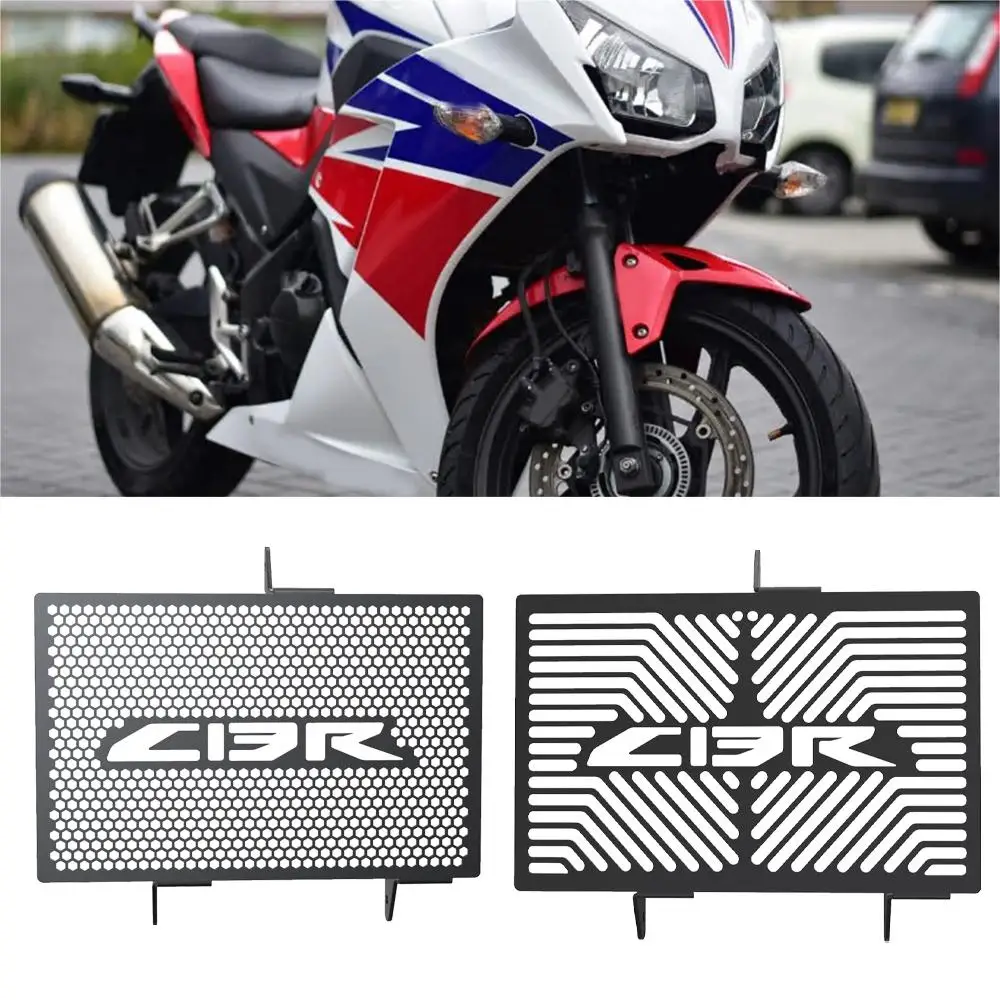 

2023 For Honda CBR 300R CBR300R 2015-2023 CB300F CBR250R Motorcycle Radiator Grille Guard Cover Protector Water Tank Protection