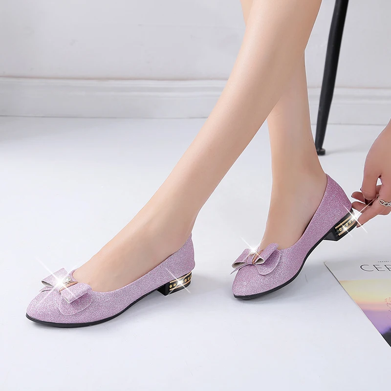 Women Flats Bowknot Single Shoes Female 2025 Spring Autumn Loafers New Fashion Sweet Flat Soft Casual Shoes Zapatos De Mujer - 4