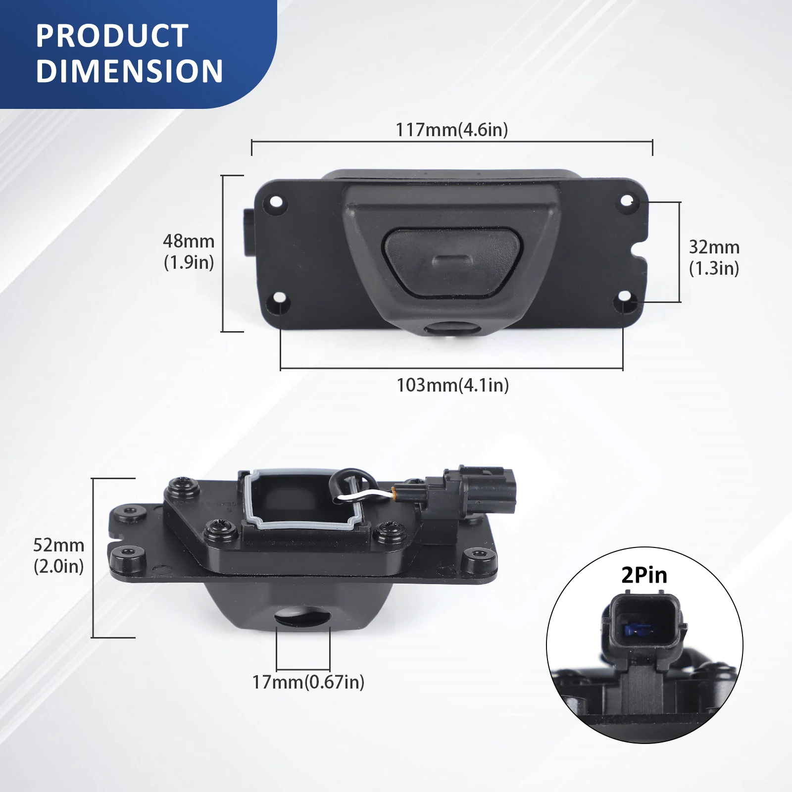 CNSPEED Trunk Opening Button 81260M6010 81260-M6010 For Kia 2018