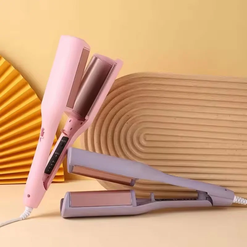Foldable Lcd Display Hair Styling Ceramic Irons 3 Barrel Electric Curler hair curler hair iron