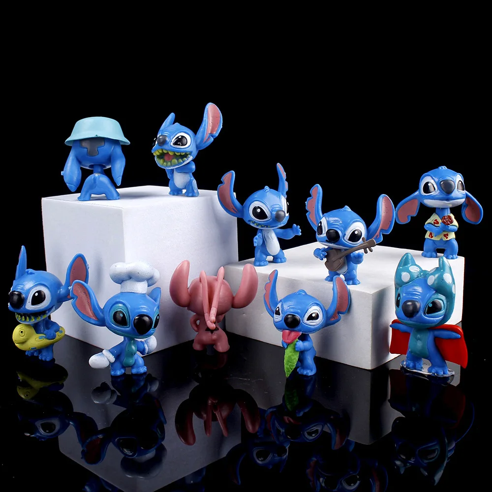 Disney Doorables Stitch Anime Figure Cartoon Stacking Doll Ornaments Action  Figurine Collectible Model Birthday Gift Toys - AliExpress