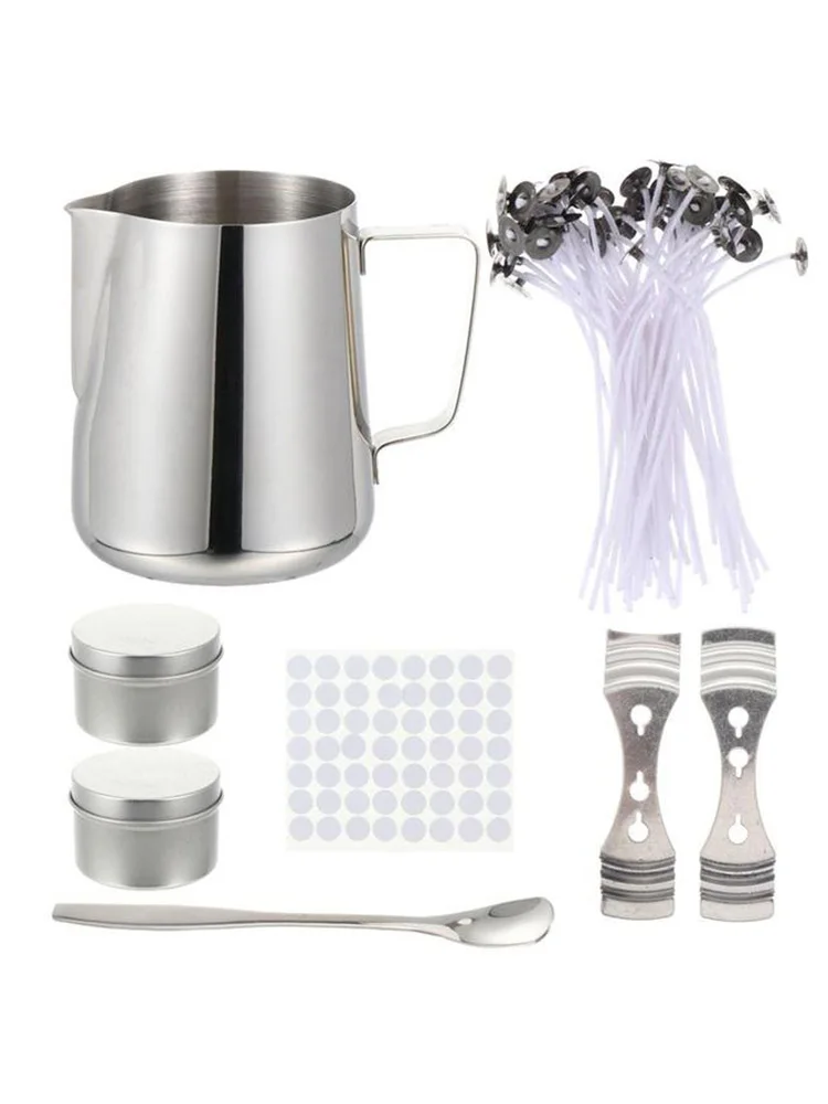 Deluxe Candle Making Kit with Pouring Pot and Wax Melting Hot Plate