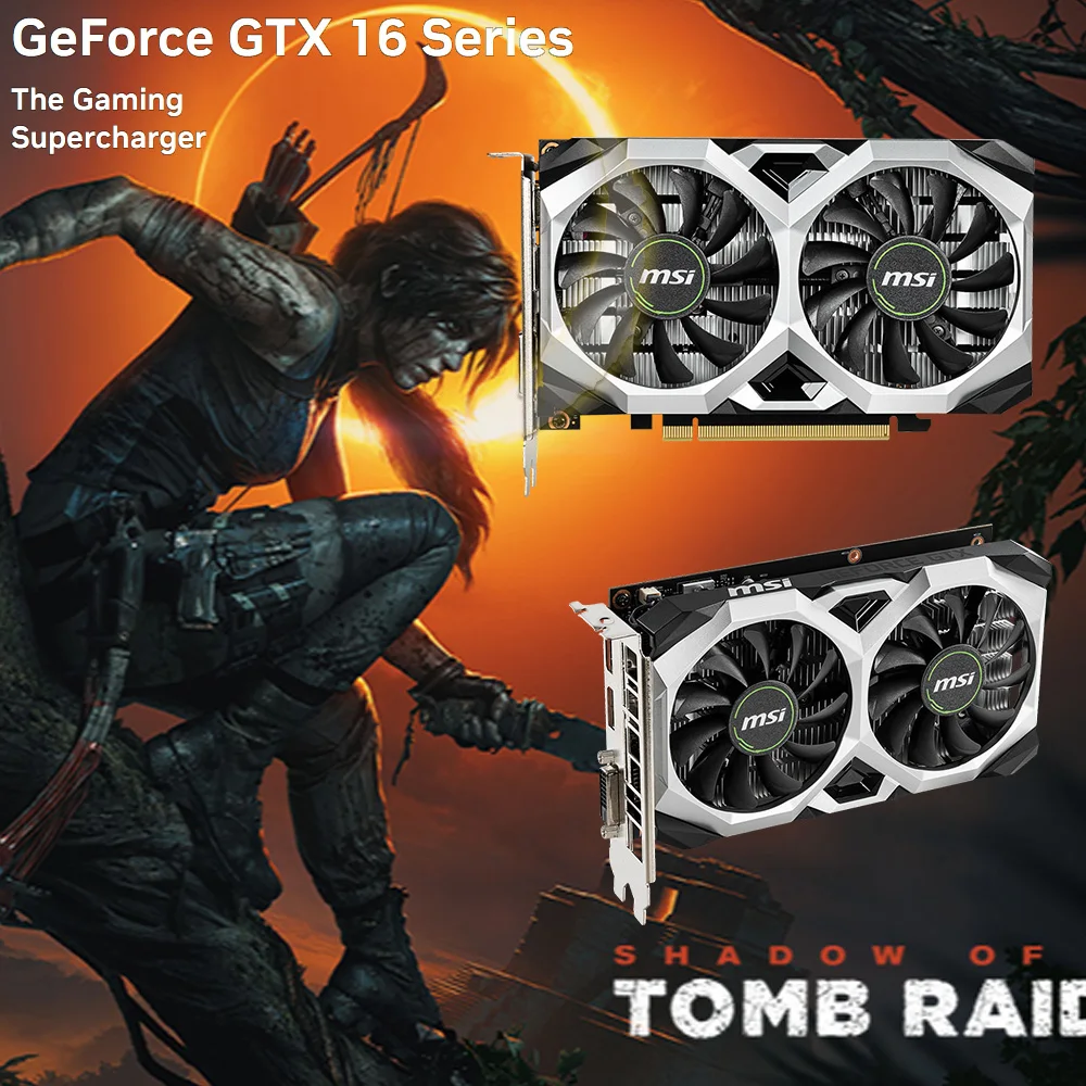 Nvidia Gtx 1650 Best 16 Series Graphics Card MSI GeForce GTX 1650 - Main Image