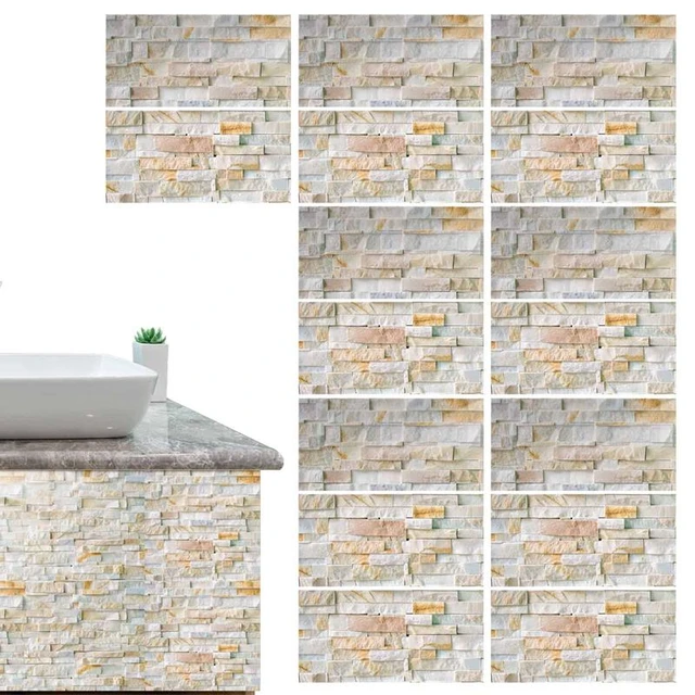Peel and Stick Tile Backsplash for Kitchen Bathroom Fireplace Countertop -  China Backsplash Tiles, Backsplash
