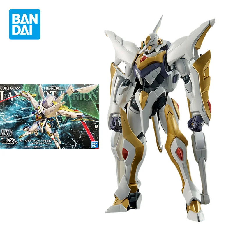 Bandai Hg 1 35 Anime Action Figure Code Geass Lelouch Of The Rebellion Lancelot Albion Toys Model Gifts For Children Aliexpress