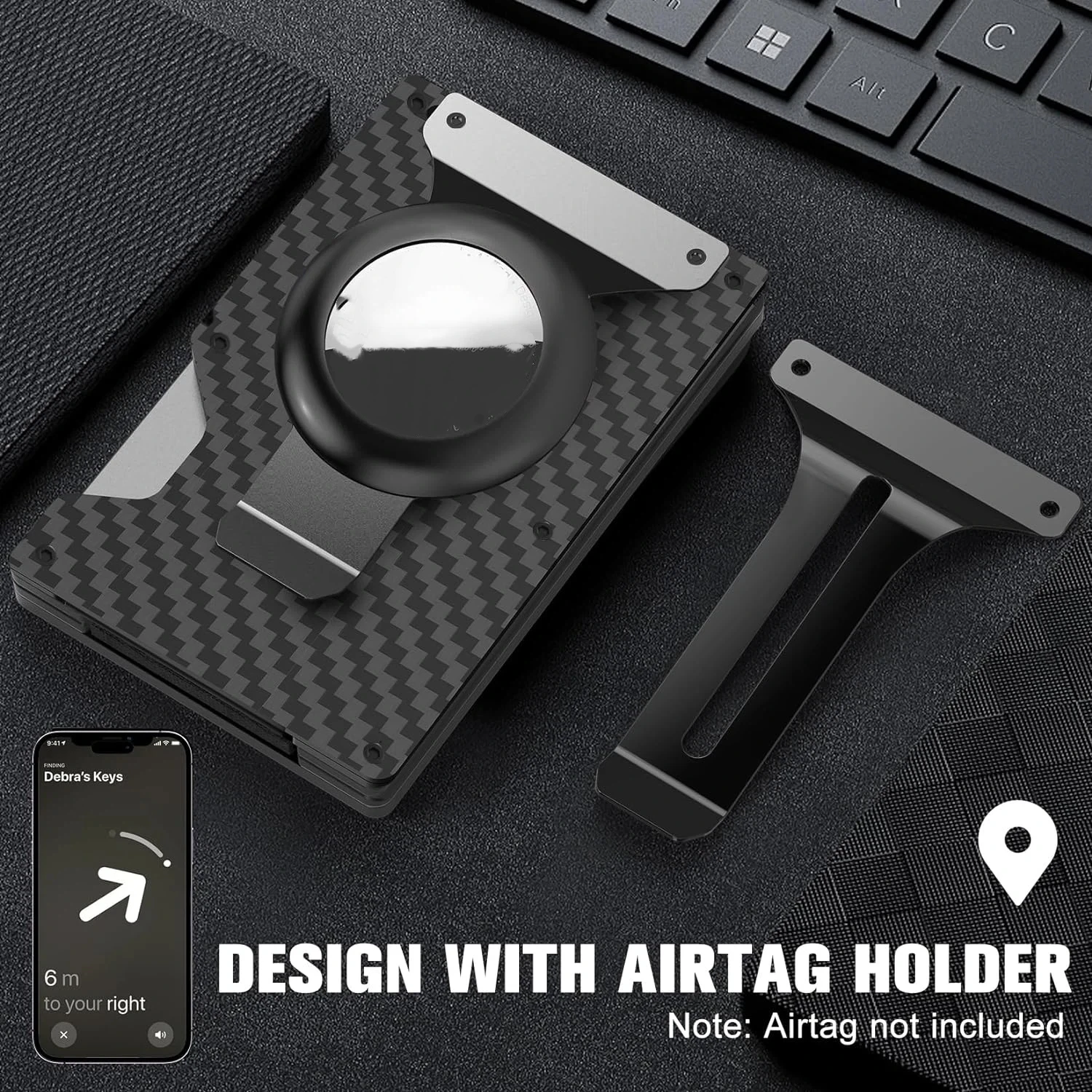 Magnetic Durable Phone Wallet - Heavy Duty Card Holder Gift