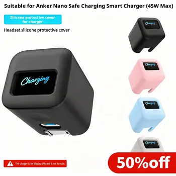 Per Anker Nano Smart Charger Custodia protettiva Protezione in silicone Antigraffio Custodia antiurto per fonte di alimentazione portatile