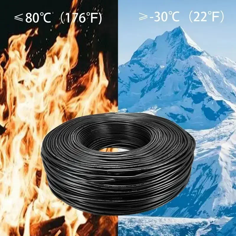 Sheathed Cable 2 3 4 5 6 7 8 Core Electrical Wire 28 26 24 22 20 18 AWG Electronic Audio For Automotive Speakers LED Light