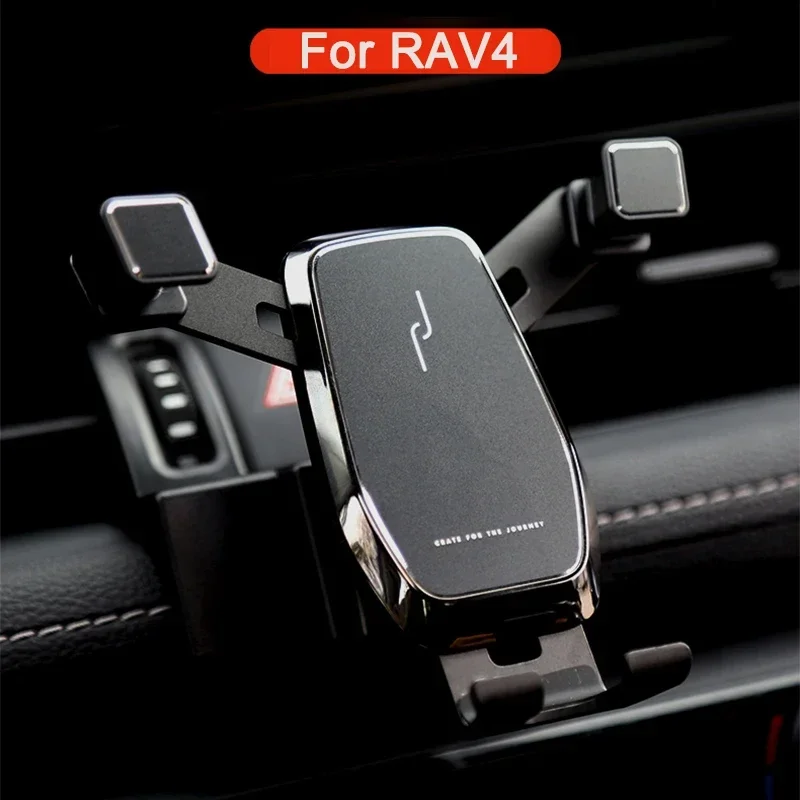 Mobile phone holder Phone holder Gravity Car Phone Holder Dedicated Air Vent Mount Clip Clamp Mobile Phone Holder for Toyota RAV4 Accessories