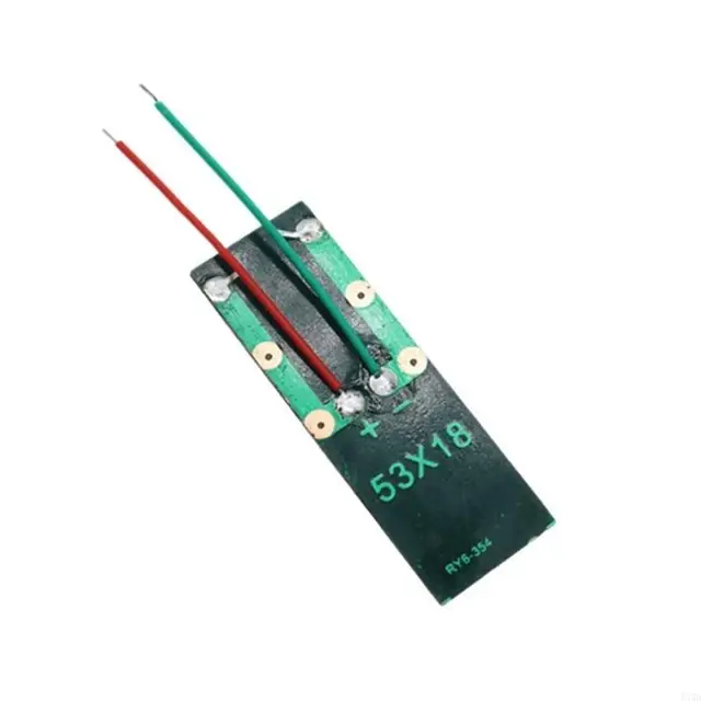 0.5V 130MA Solar Panel with Wire Dripping Glues Plate Solar Epoxy Panel Polysilicon Board Solar Systems Module Enduring 5
