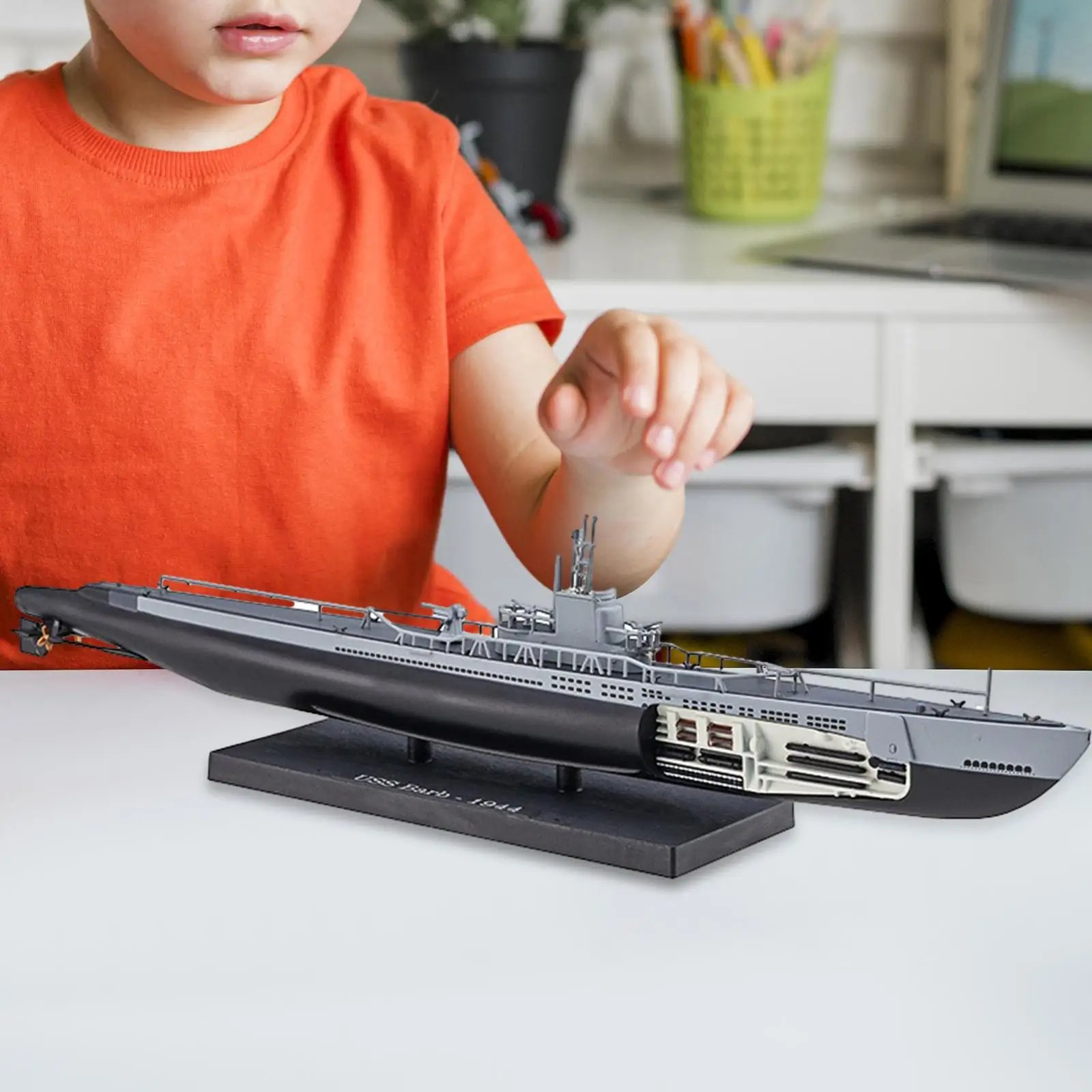 

Модель корабля 4D, модель корабля 1/350, Современная сборная Головоломка «сделай сам», игрушка-подводная лодка, морской корабль для детей, взрослых, детей, девочек, подарки