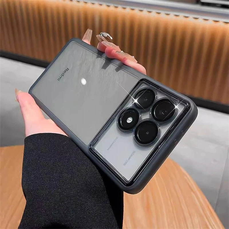 BORYA Silicone Cover Per Xiaomi Poco F6 Pro 5G, Antiurto Ultra Sottile
