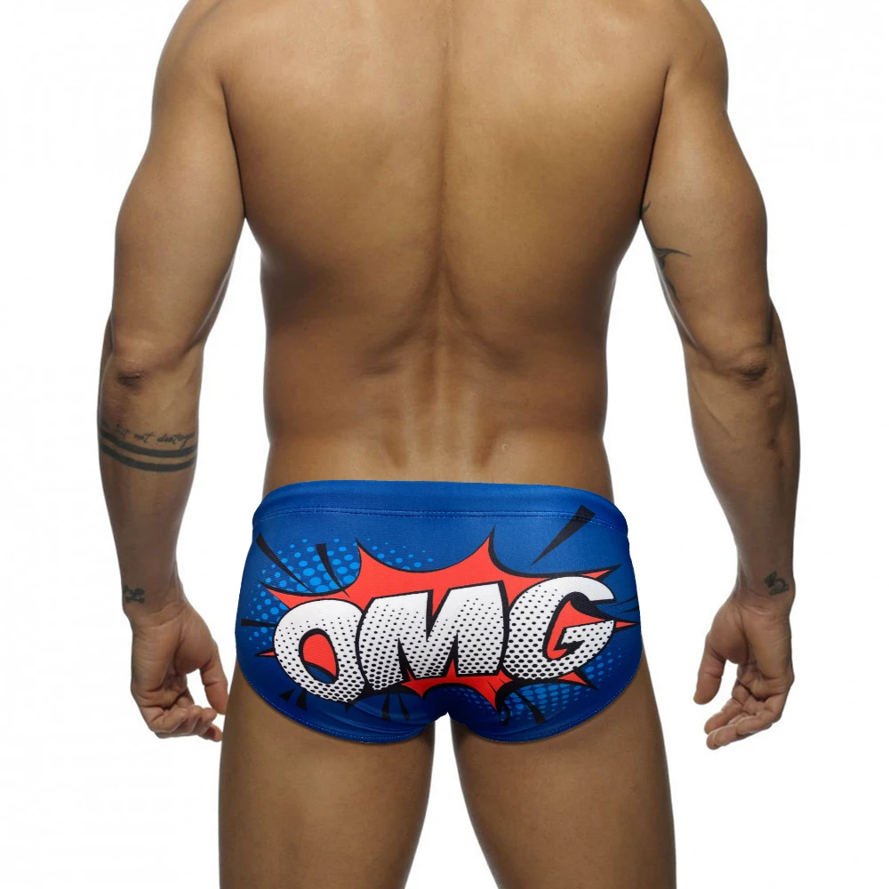 Men Swimwear Low Waist Swimming Briefs Bikini Bathing Trunks mens swimsuits