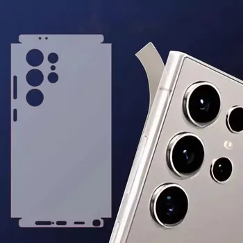 2 Pezzi Pellicola Idrogel Posteriore per Samsung Galaxy S25 S24 Ultra Plus, Protezione Schermo HD Trasparente, Pellicola Protettiva S25 Plus S25 Ultra