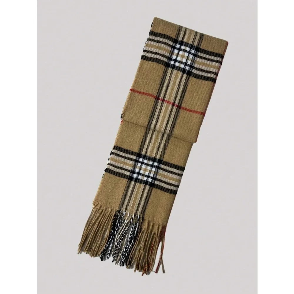 Cashmere Scarf for Women Men Winter Shawl Wrap 2025 Plaid