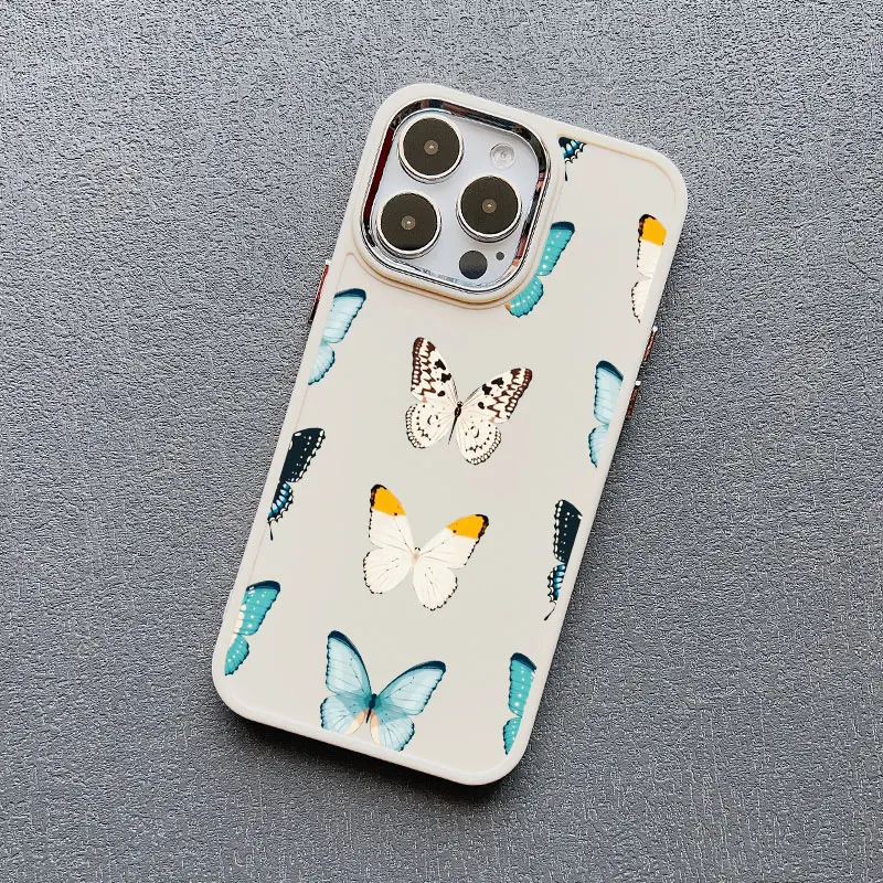 Elegant Butterfly Silicone Phone Case - New Fashion Cover