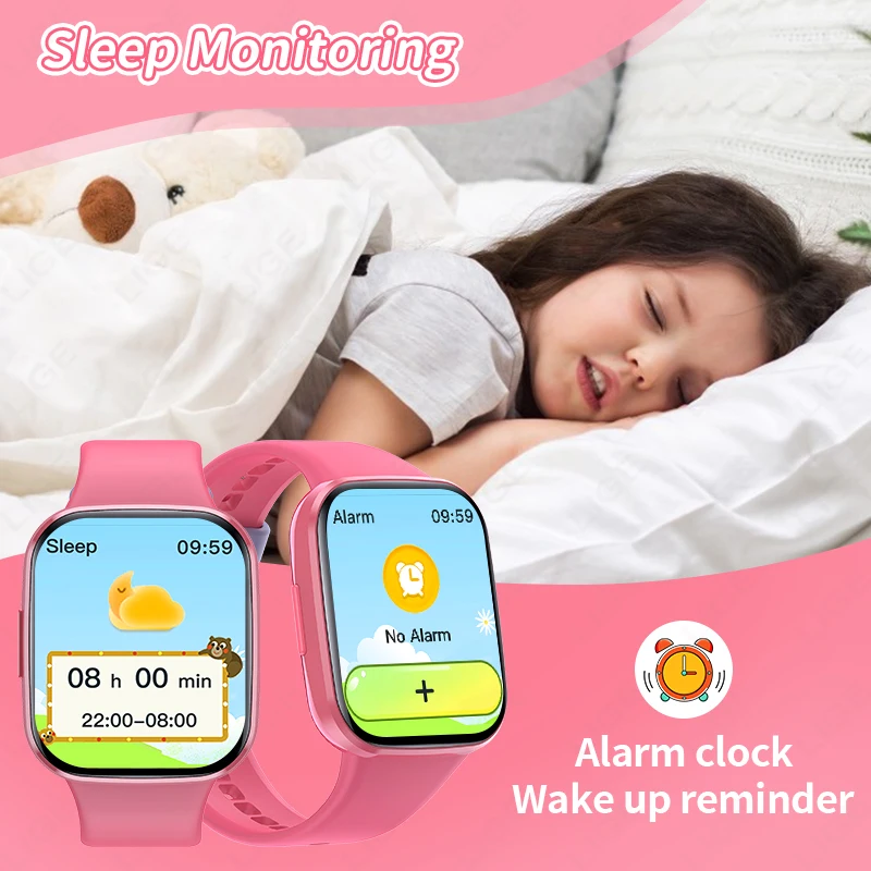 LIGE Kids Smart Watch for Age 5-12 Kids Gifts Sleep Tracking Wake-up Reminder Pedometer Flashlight Smartwatch Childen Watches