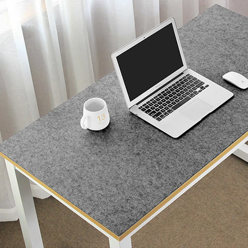 Tapis de bureau, feutre, tapis de souris, grand tapis de souris en