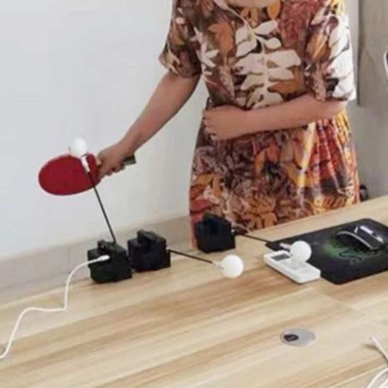 휴대용 탁구 트레이너 초보자 연습용 핑퐁 훈련 장치 내구성 있는 스윙 트레이너 전문 스포츠 장비