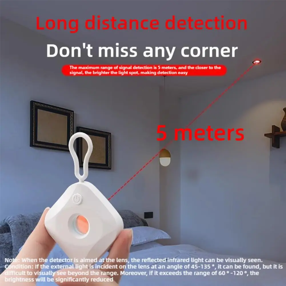 HiddenCamera Anti Car GPS Tracker Listening Device Bug RF Wireless All Signal Scanner Gadget Security Protection