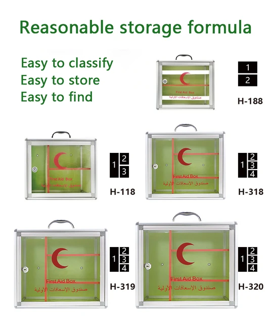 Organizer Medicinali 4 Livelli - Portapillole Trasparente Per Famiglia E Vitamine