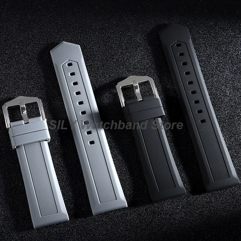 Premium Silicone Sport Watchband Replacement - Universal Strap
