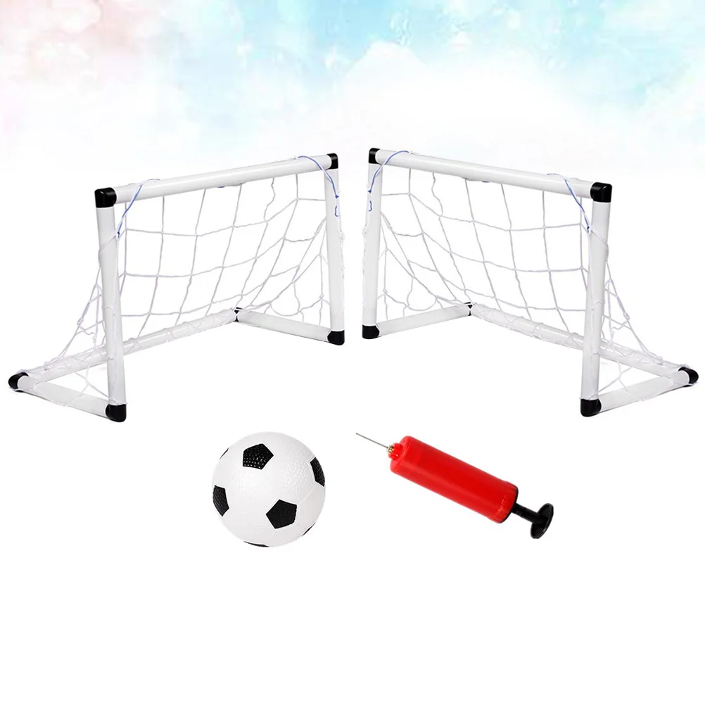 Collapsible Outdoor Soccer Goal Kids Football Training Inflator Home Field Parent-Child Sport Suit