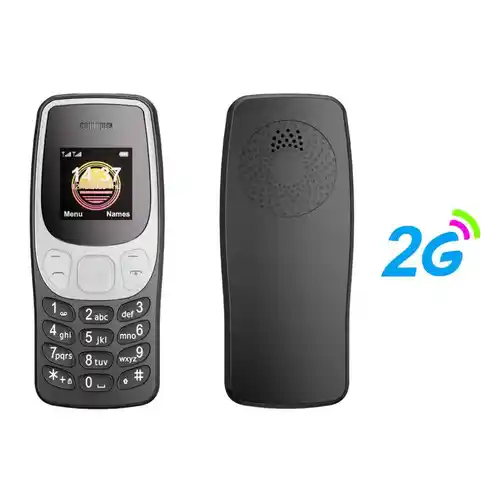 SERVO BM80 2G VS 4G Mini Mobile Phone Dual SIM Speed Dial Auto Call Recording Blacklist Magic Voice Small Cellular Phones Type-C - Image 9
