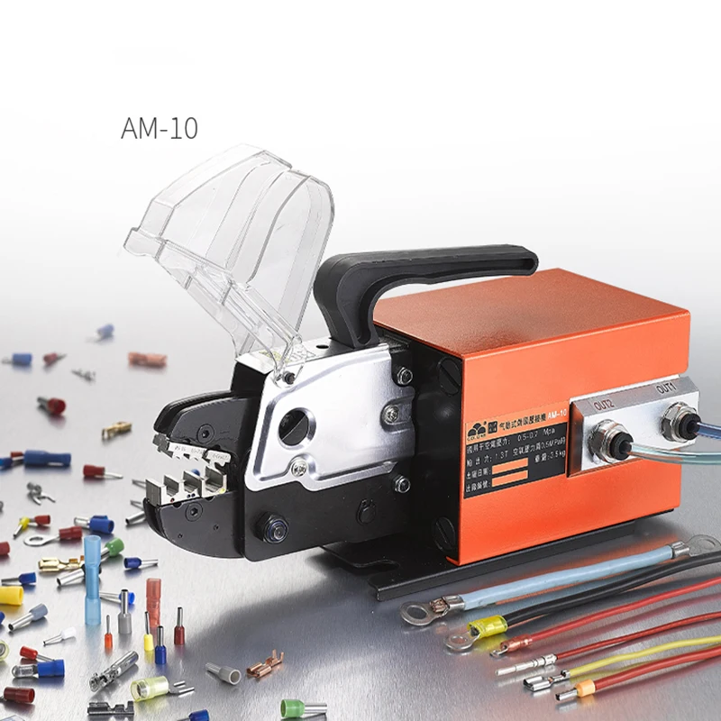 AM-10 Electric Dynamic Crimping Machine Cold Pressing Automatic Terminal Machine Crimping Pliers Wire Crimping Tools