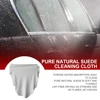 Car Cleaning Cloth Chamois Leather Absorbent Drying Towel Natural Large Soft Cloth Elastic for Car Washing Maintenance 1