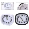 Alarm Clock Clock Alarm Battery Bedside Clock Clocks Night Operated Quartz Rectangle Silent Bedside Clocks Black 6