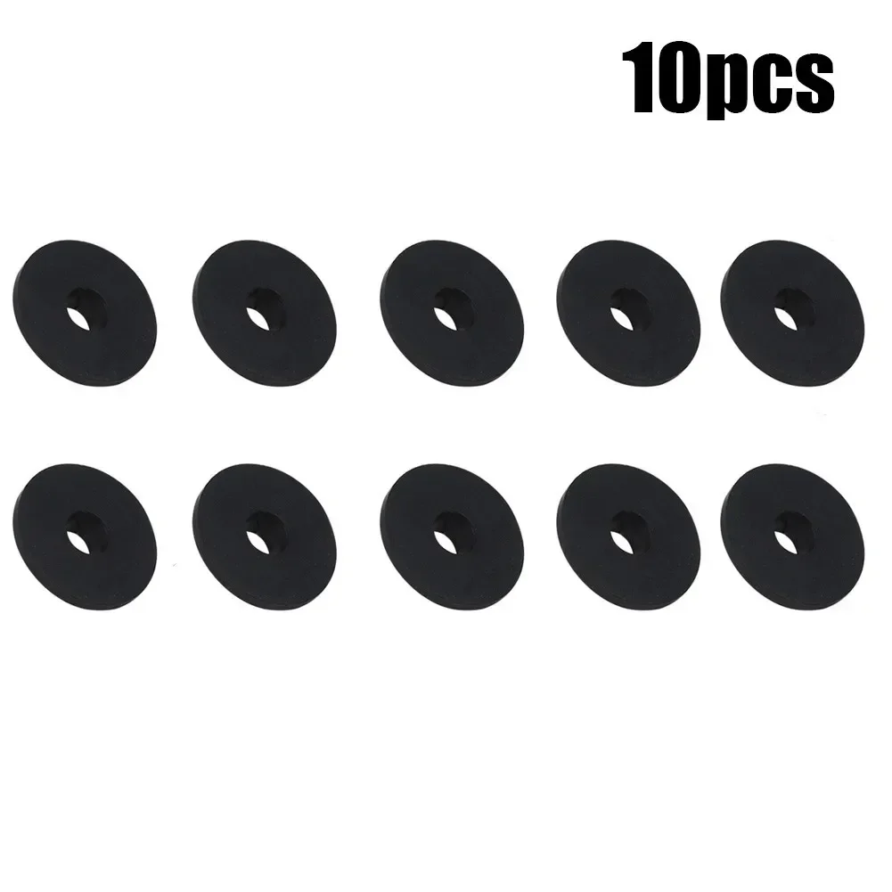 Toilet Seat Accessories 10pcs 6mm 8mm Non Slip Rubber Fittings to Fix Loose Toilet Seats Black Water Tank Screw Sealing Ring M6 M8 Conical Type Gasket