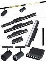 Modern Magnetic Track Light System DC48V Indoor without Main Lighting Series Living Room Ceiling LED Rail Floodlight Spotlights 1