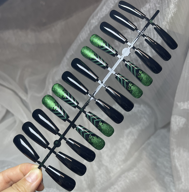 Matte Super Long Coffin False Nail Artificial Fingernails Fake Nails Nail Beauty Finger Manicure Free Shipping Items