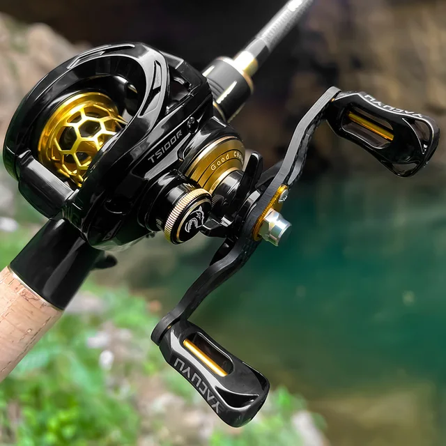 Proberos-釣りリール,比率7.3:1,磁気ブレーキシステム,金属