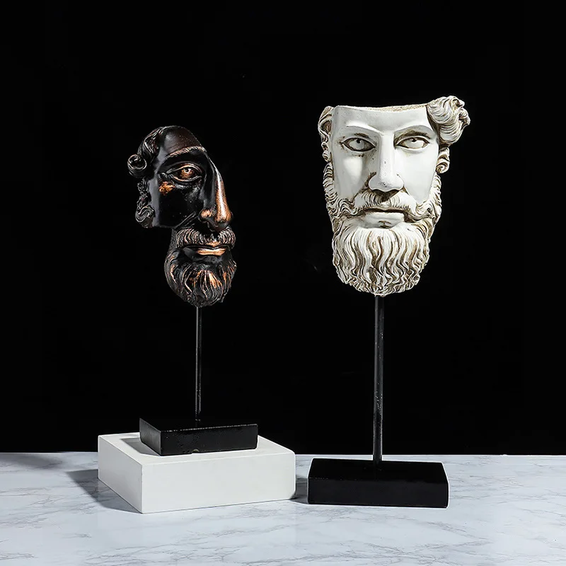 

Facial masks, resin crafts, home decoration models, ancient Greek statues, living rooms, wine cabinets, desktop models
