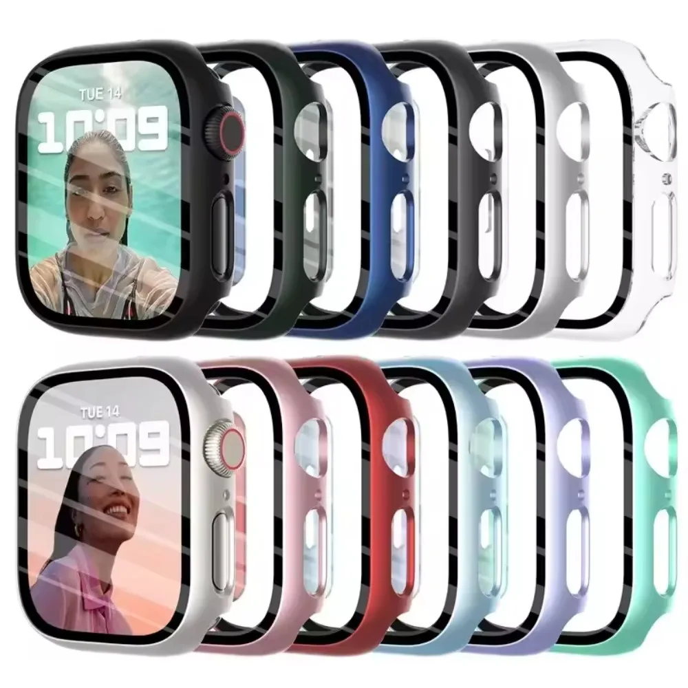 Premium Protective PC Case for Apple Watch - Durable Shell with Membrane Integration