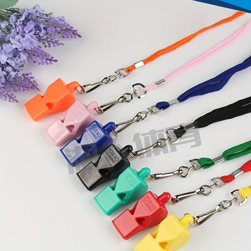2pcs Whistle Plastic Soccer Football Basketball Hockey Baseball Sports Classic Referee Whistle Soccer Whistle Sport Whistle Sports Whistle
