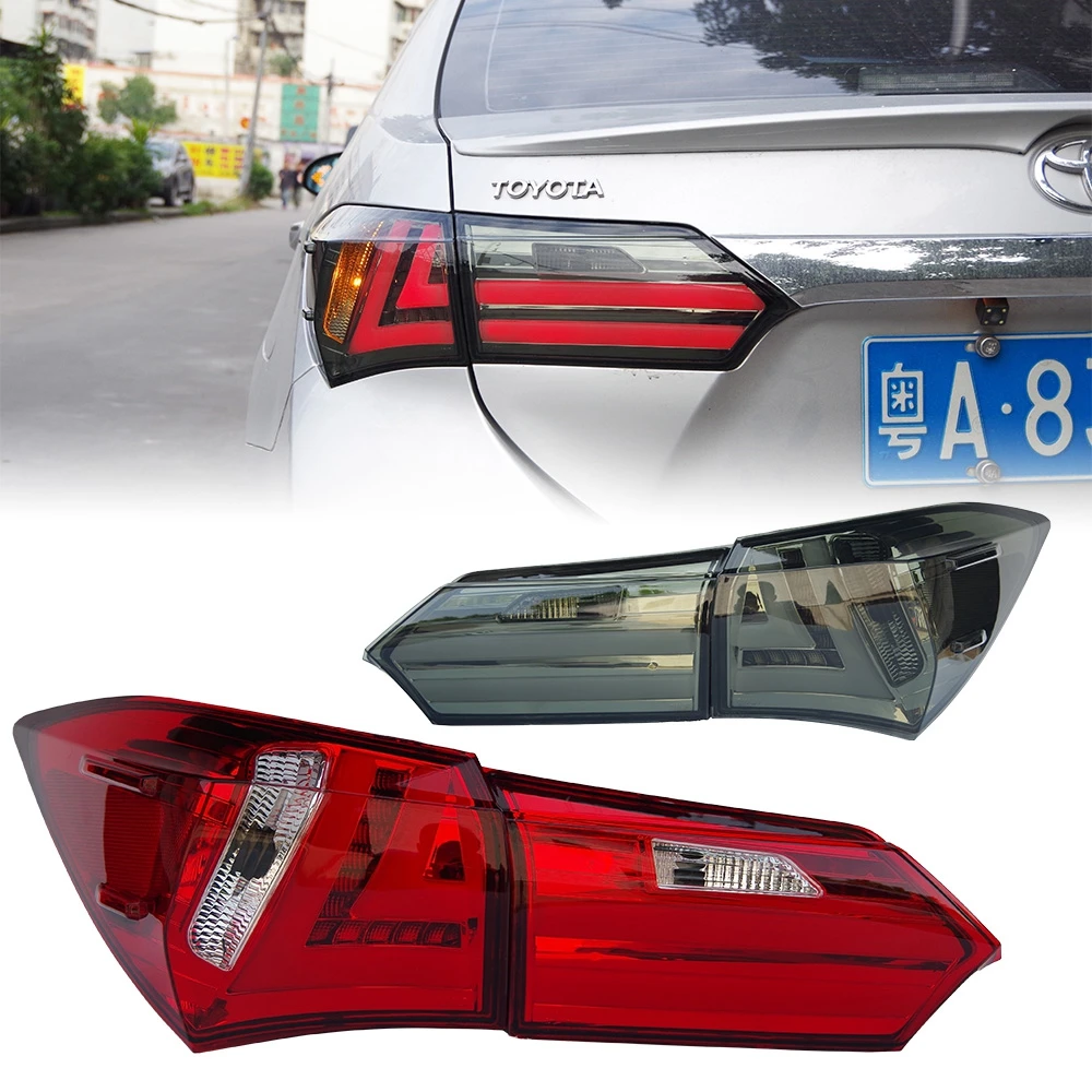 

Car For Toyota Corolla 2014-2017 Tail Lamp Led Fog Lights DRL Hella Tuning Light Car Accessories Tail Lights