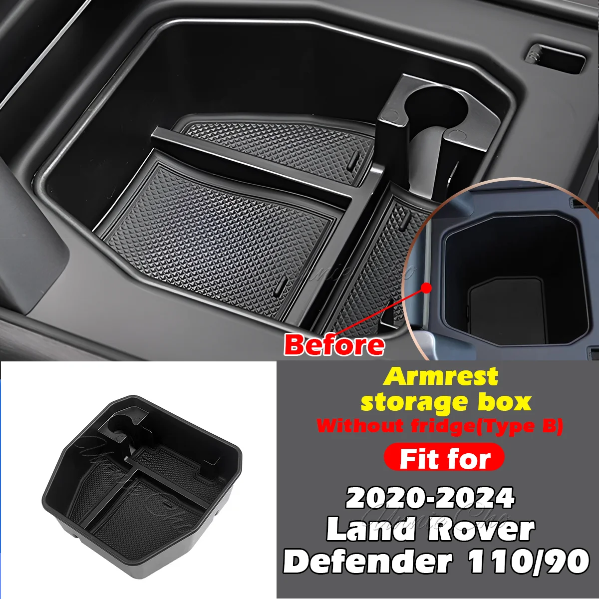 Scatola Portaoggetti Per Bracciolo Della Console Centrale X3 G45 2025 Organizer Centrale Accessori Interni 88181808