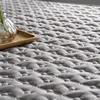 Washable Bed Cover Queen King Size Breathable Solid Color Mattress Cover Embossed Quilted Thicken Anti-mite Mattress Protector 2