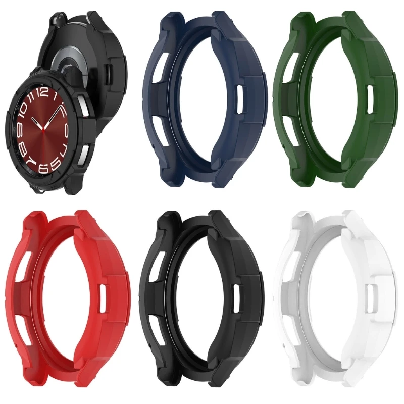 

Screen Protector Housing for Watch 6Classic 43mm/47mm Scratched Resistant Protective Cover Bumper Shockproof Case