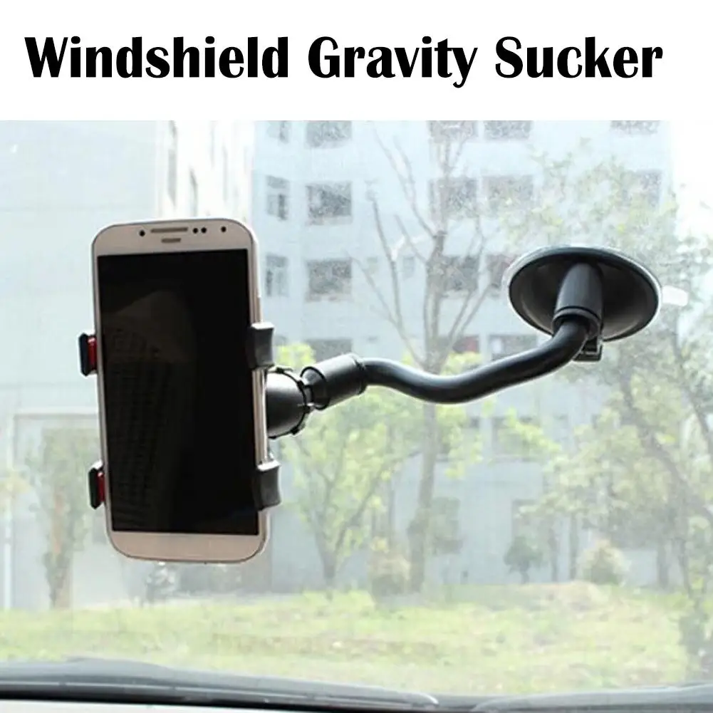 

360° Rotating Creative Car Mobile Phone Universal Windshield Dashboard Accessories Phone Air Holder Auto GPS Outlet holder V9C8